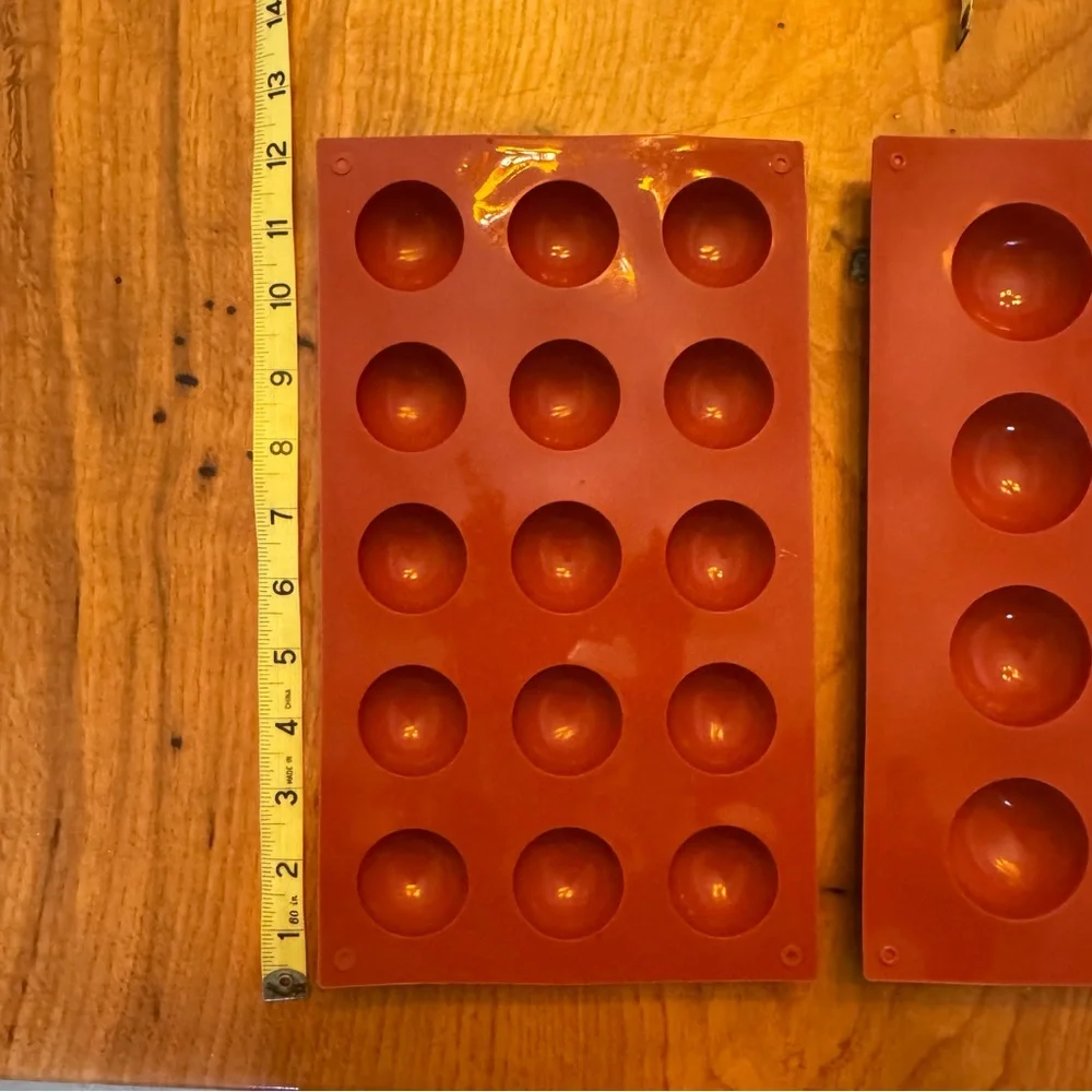 Lot of candy/baking molds - Silicone Baking Dome Molds - for Candy/chocolate